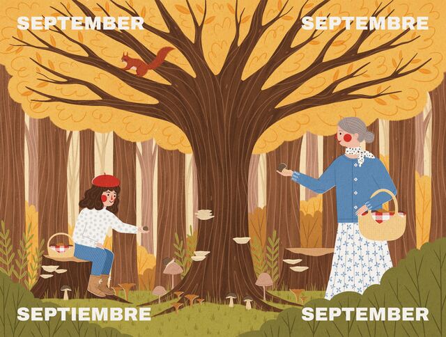 Show the September spread