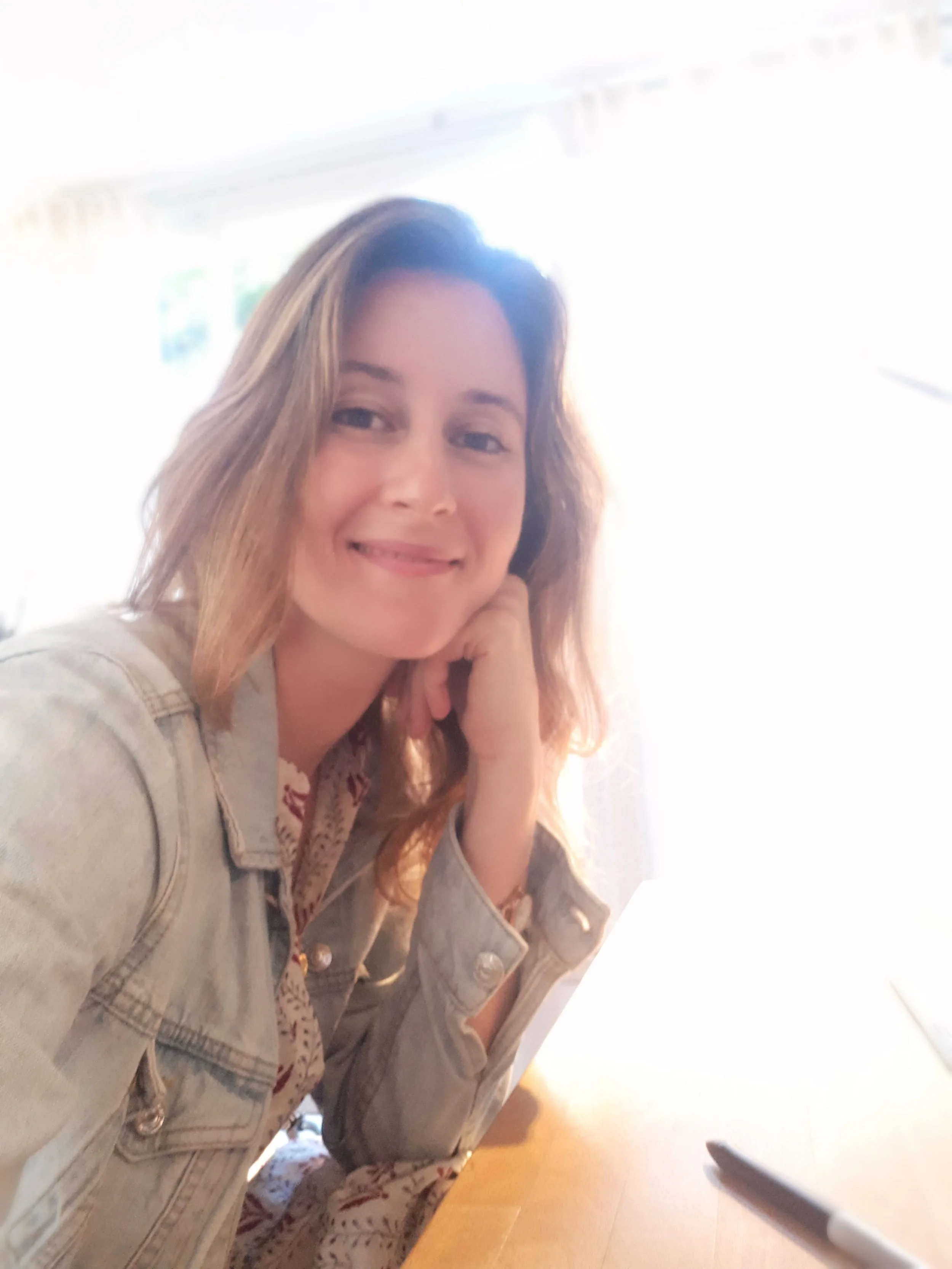 Portrait of illustrator Sophia Vincent Guy